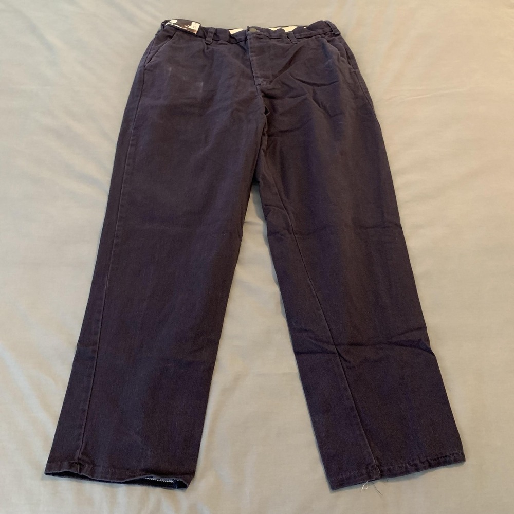 Steelguard Essentials‎ FR Pants Mens 34x30 Navy Flame Resistant Chino Workwear